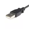 StarTech.com 0,5 m Micro-USB-kaabel - A kuni Micro B, 0,5 m, USB A, Micro-USB B, USB 2.0, isane/isane, must