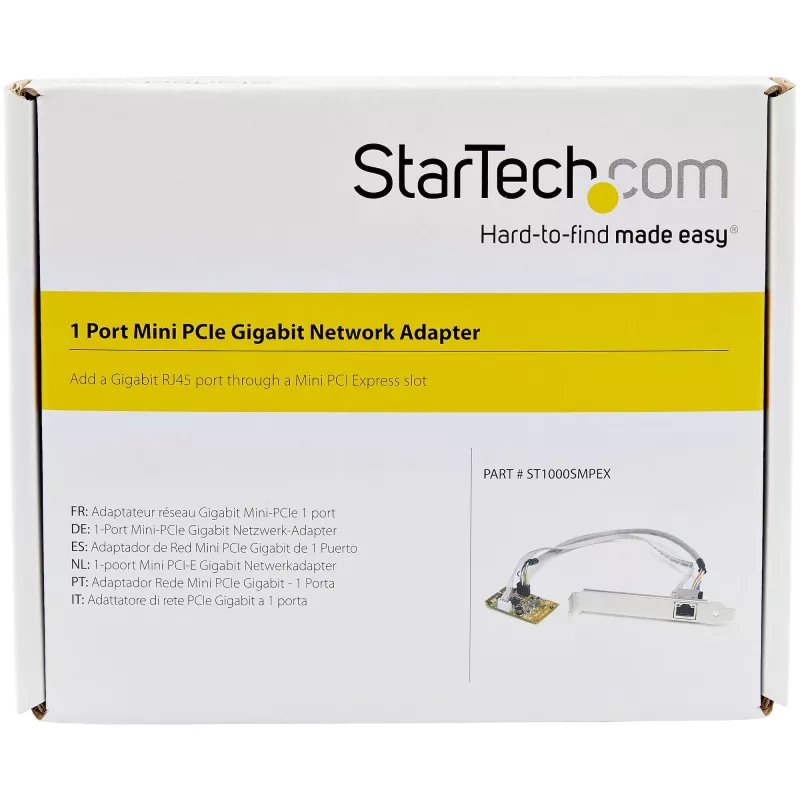 StarTech.com Mini PCI Express Gigabit Etherneti võrguadapter NIC-kaart