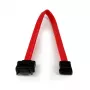 StarTech.com 0,3 m SATA pikenduskaabel, 0,3 m, SATA III, SATA 7-kontaktiline, SATA 7-kontaktiline, Isane/Emane, Must, Punane