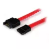 StarTech.com 0,3 m SATA pikenduskaabel, 0,3 m, SATA III, SATA 7-kontaktiline, SATA 7-kontaktiline, Isane/Emane, Must, Punane