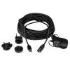 StarTech.com 15m USB 2.0 aktiivne pikenduskaabel - M/F, 15 m, USB A, USB A, USB 2.0, isane/emane, must