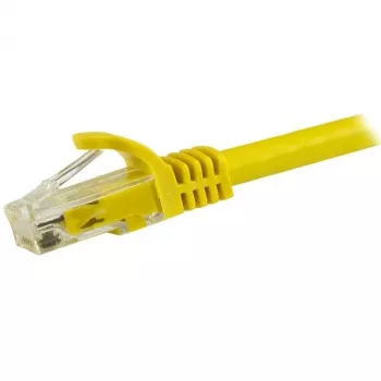 StarTech.com 15m CAT6 Ethernet kaabel - kollane CAT 6 Gigabit Ethernet Wire -250MHz 100W PoE RJ45 UTP võrk/Patch Cord Snagless w/Strain Relief Individually Tested