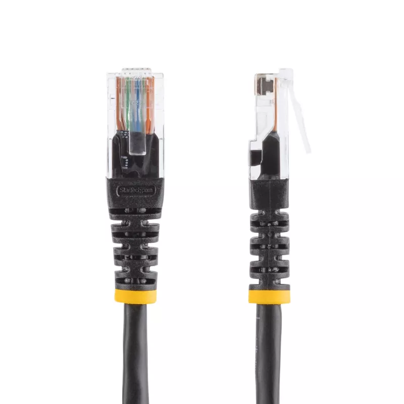 StarTech.com Cat5e ühenduskaabel vormitud RJ45-pistikutega – 15 m – must