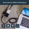 StarTech.com USB 3.0 HDMI/DVI-adapter - 2048x1152, 3.2 Gen 1 (3.1 Gen 1), USB tüüp-B, DVI-väljund, HDMI-väljund, 2048 x 1152 pikslit