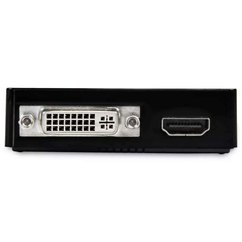 StarTech.com USB 3.0 HDMI/DVI-adapter - 2048x1152, 3.2 Gen 1 (3.1 Gen 1), USB tüüp-B, DVI-väljund, HDMI-väljund, 2048 x 1152 pikslit