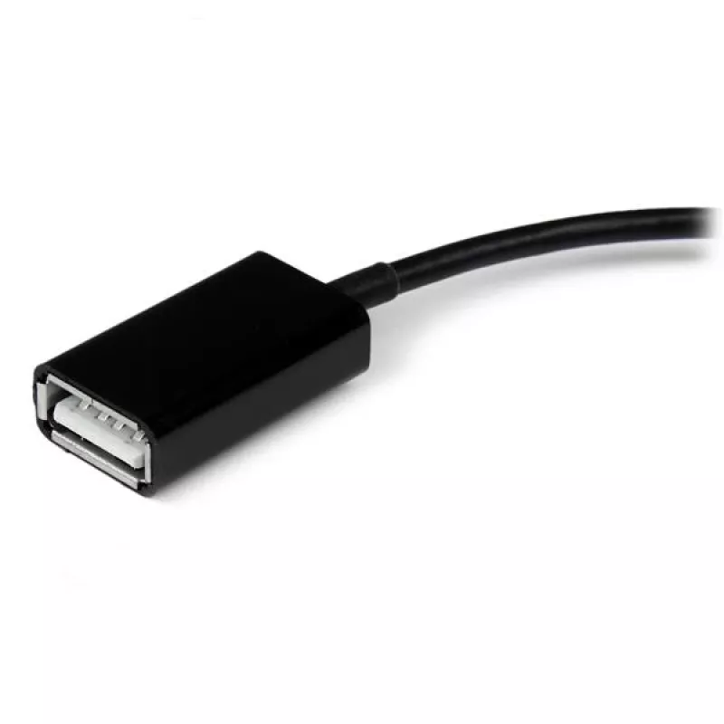 StarTech.com USB OTG adapterkaabel Samsung Galaxy Tab jaoks, 0,1524 m, Samsung 30p, USB A, must, isane, emane