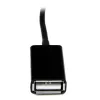 StarTech.com USB OTG adapterkaabel Samsung Galaxy Tab jaoks, 0,1524 m, Samsung 30p, USB A, must, isane, emane