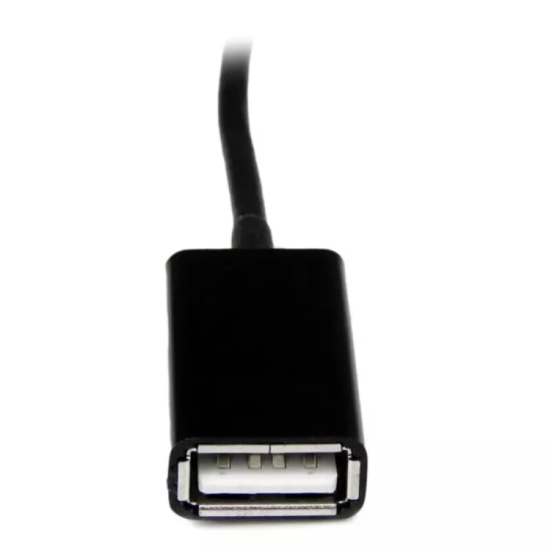 StarTech.com USB OTG adapterkaabel Samsung Galaxy Tab jaoks, 0,1524 m, Samsung 30p, USB A, must, isane, emane