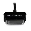 StarTech.com USB OTG adapterkaabel Samsung Galaxy Tab jaoks, 0,1524 m, Samsung 30p, USB A, must, isane, emane