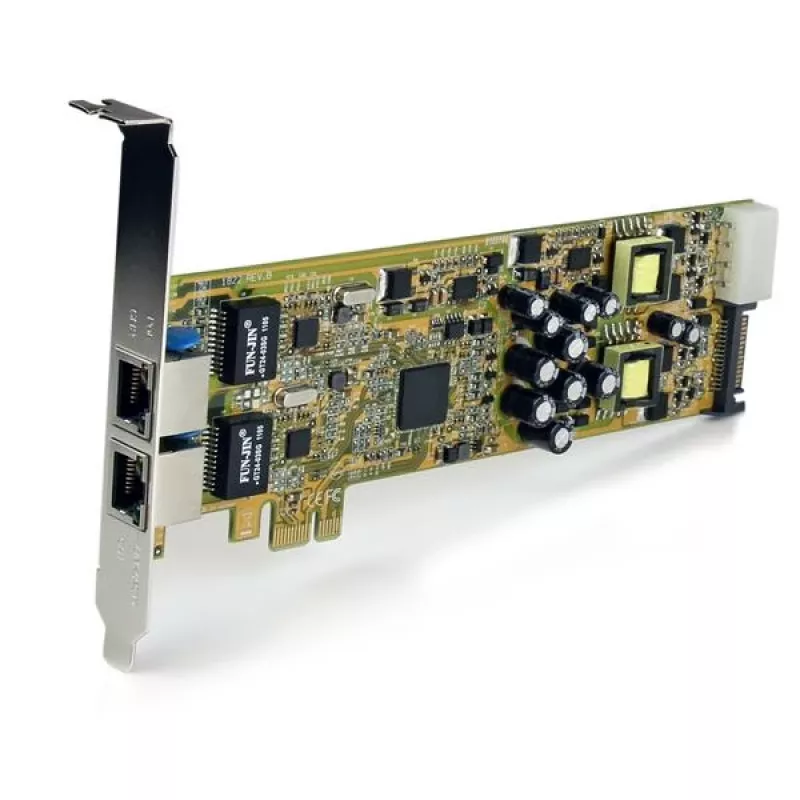 StarTech.com kahe pordiga PCI Express Gigabit Ethernet PCIe võrgukaardi adapter – PoE/PSE