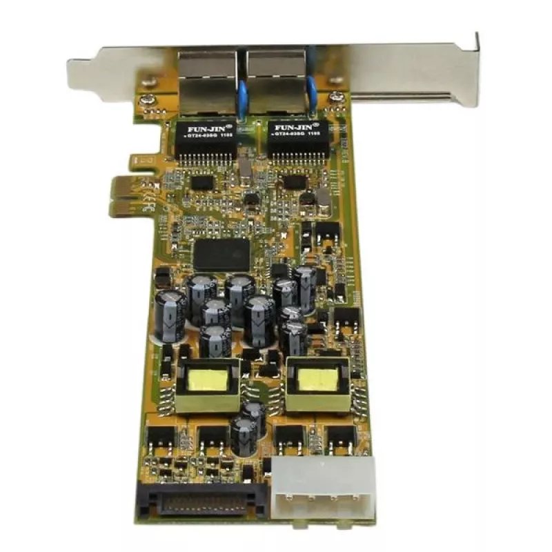 StarTech.com kahe pordiga PCI Express Gigabit Ethernet PCIe võrgukaardi adapter – PoE/PSE