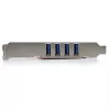 StarTech.com 4-pordiline PCI USB 3.0 adapterkaart SATA/SP4 toitega