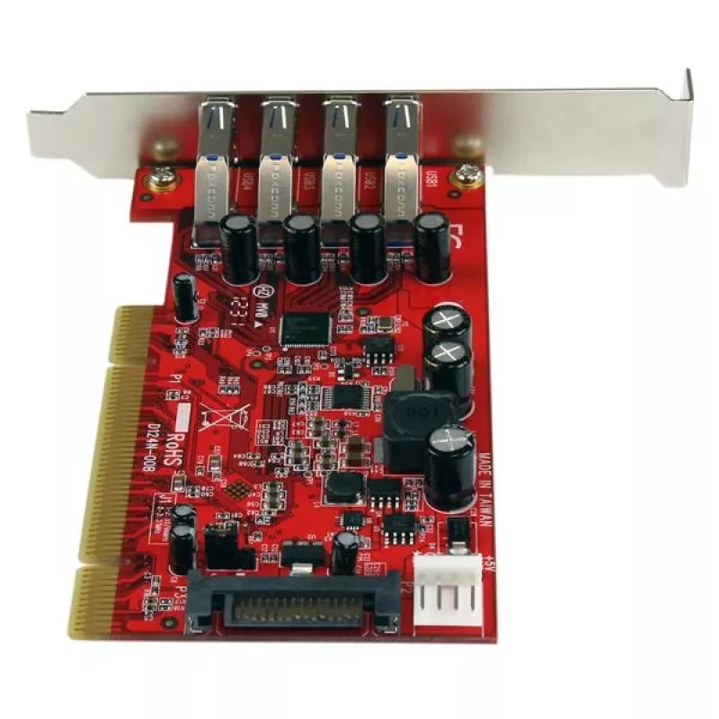 StarTech.com 4-pordiline PCI USB 3.0 adapterkaart SATA/SP4 toitega