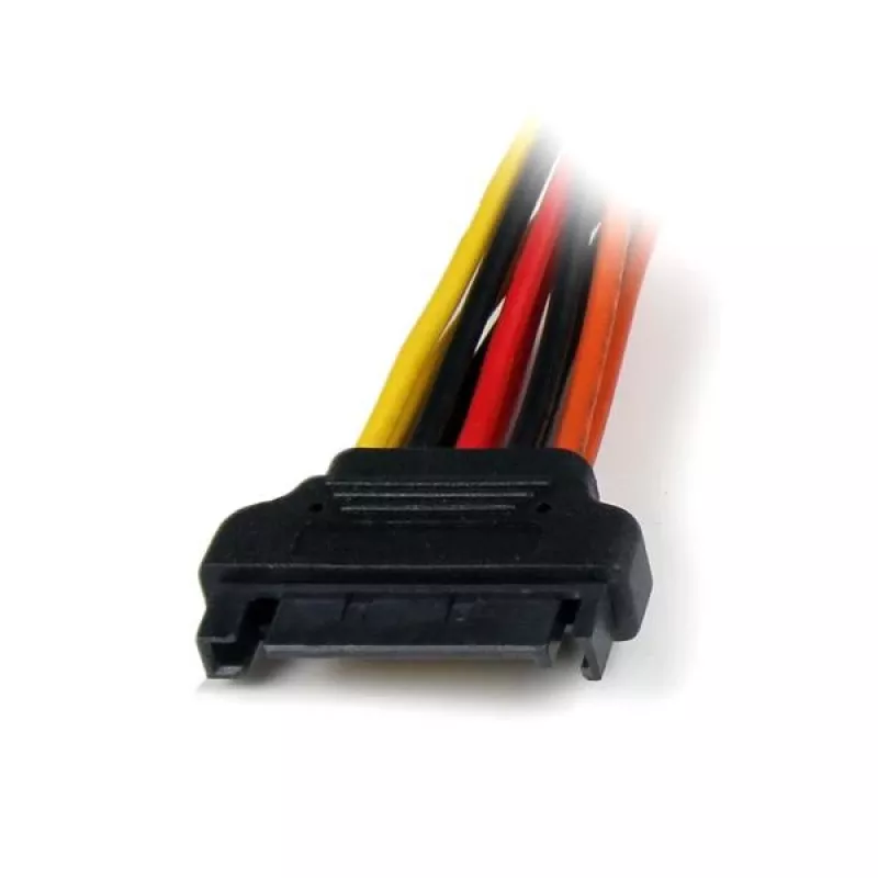 StarTech.com 6-tolline lukustuv SATA toite Y-jagajakaabel – isane/emane
