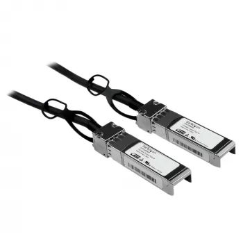 StarTech.com Cisco SFP-H10GB-CU5M ühilduv 5m 10G SFP+ kuni SFP+ otseühenduskaabel Twinax - 10GbE SFP+ vask DAC 10 Gbps madala energiatarbega passiivne Mini GBIC / transiiveri moodul DAC Firepower ASR920 ASR9000