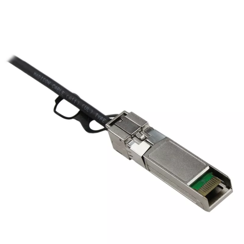 StarTech.com Cisco SFP-H10GB-CU1M-ga ühilduv 1 m 10G SFP+ kuni SFP+ otseühenduskaabel Twinax - 10GbE SFP+ vask DAC 10 Gbps väikese võimsusega passiivne Mini GBIC / transiiverimoodul DAC Firepower ASR920 ASR9000
