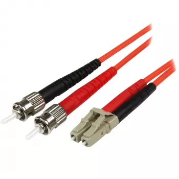 StarTech.com 1m fiiberoptiline kaabel – mitmerežiimiline dupleks 50/125 – LSZH fiiberhüppaja – LC/ST
