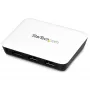 StarTech.com USB 3.0 Gigabit Etherneti NIC võrguadapter 3-pordilise jaoturiga – valge