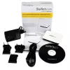 StarTech.com USB 3.0 Gigabit Etherneti NIC võrguadapter 3-pordilise jaoturiga – valge