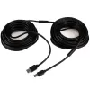 StarTech.com 20 m aktiivne USB 2.0 A-B kaabel, pikk USB-kaabel, USB-printerikaabel, 1x USB A (isas), 1x USB B (isas), must