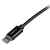 StarTech.com 1 m (3 jalga) USB-Lightningi kaabel – iPhone’i / iPadi / iPodi laadimiskaabel – kiirlaadimisega Lightning–USB-kaabel – Apple MFi sertifitseeritud – must
