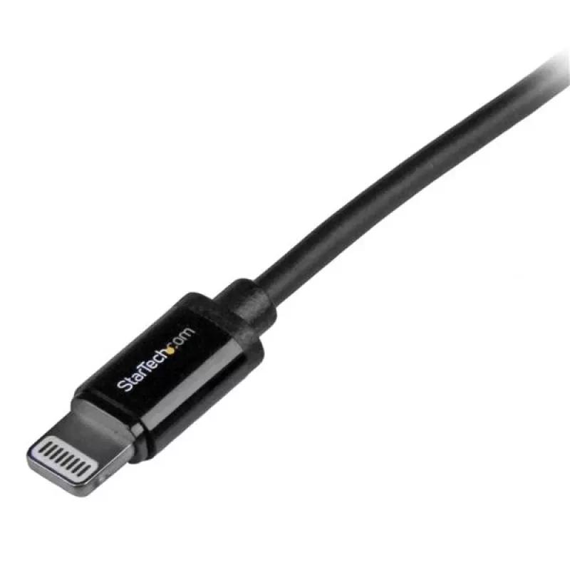 StarTech.com 1 m (3 jalga) USB-Lightningi kaabel – iPhone’i / iPadi / iPodi laadimiskaabel – kiirlaadimisega Lightning–USB-kaabel – Apple MFi sertifitseeritud – must