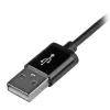 StarTech.com 1 m (3 jalga) USB-Lightningi kaabel – iPhone’i / iPadi / iPodi laadimiskaabel – kiirlaadimisega Lightning–USB-kaabel – Apple MFi sertifitseeritud – must