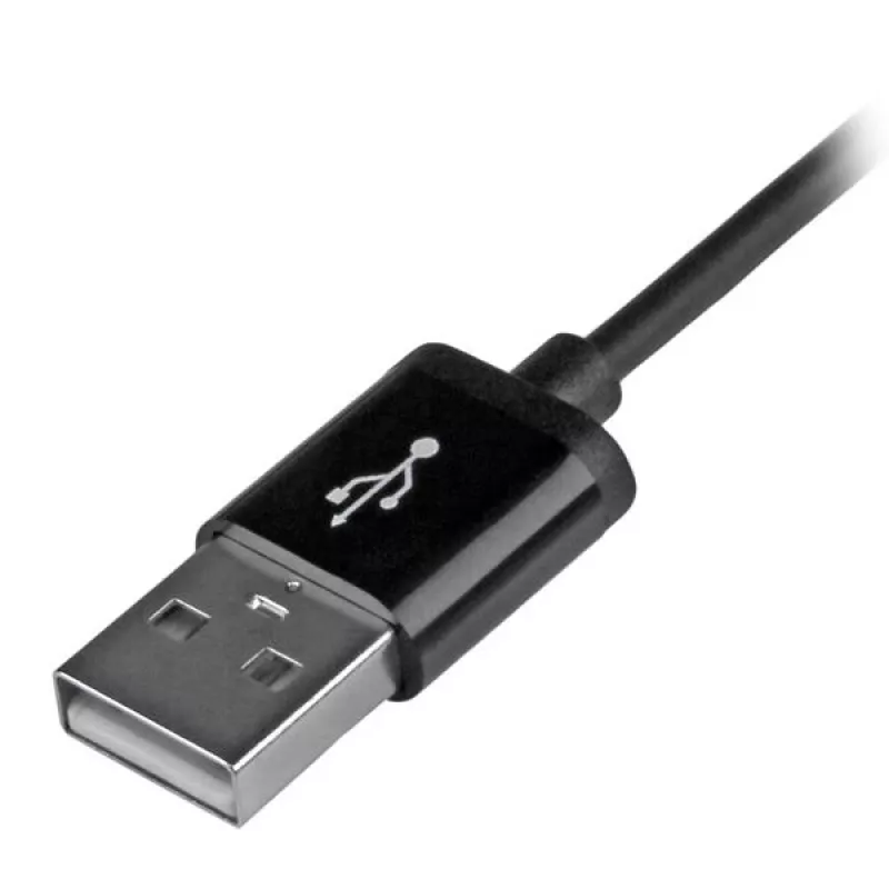 StarTech.com 1 m (3 jalga) USB-Lightningi kaabel – iPhone’i / iPadi / iPodi laadimiskaabel – kiirlaadimisega Lightning–USB-kaabel – Apple MFi sertifitseeritud – must
