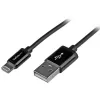 StarTech.com 1 m (3 jalga) USB-Lightningi kaabel – iPhone’i / iPadi / iPodi laadimiskaabel – kiirlaadimisega Lightning–USB-kaabel – Apple MFi sertifitseeritud – must