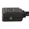 StarTech.com 2-pordiline USB HDMI kaabel-KVM-lüliti heli ja kauglülitusega – USB-toitega