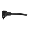 StarTech.com 1m Mini USB kaabel - A kuni ülesnurga Mini B, 1 m, USB A, Mini-USB B, USB 2.0, Isane/Isane, Must