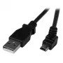 StarTech.com 2m Mini USB-kaabel - A allapoole suunatud nurgaga Mini B-le