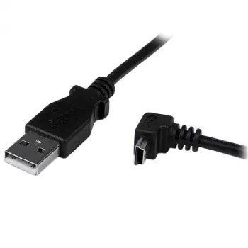 StarTech.com 2m Mini USB-kaabel - A allapoole suunatud nurgaga Mini B-le