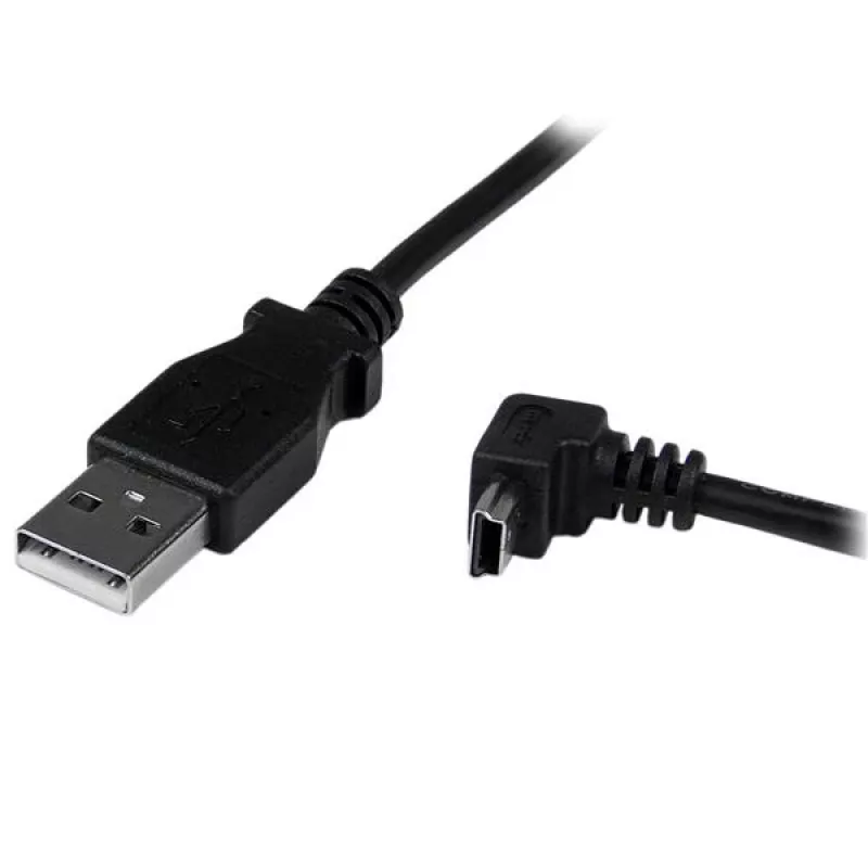 StarTech.com 2m Mini USB-kaabel - A allapoole suunatud nurgaga Mini B-le
