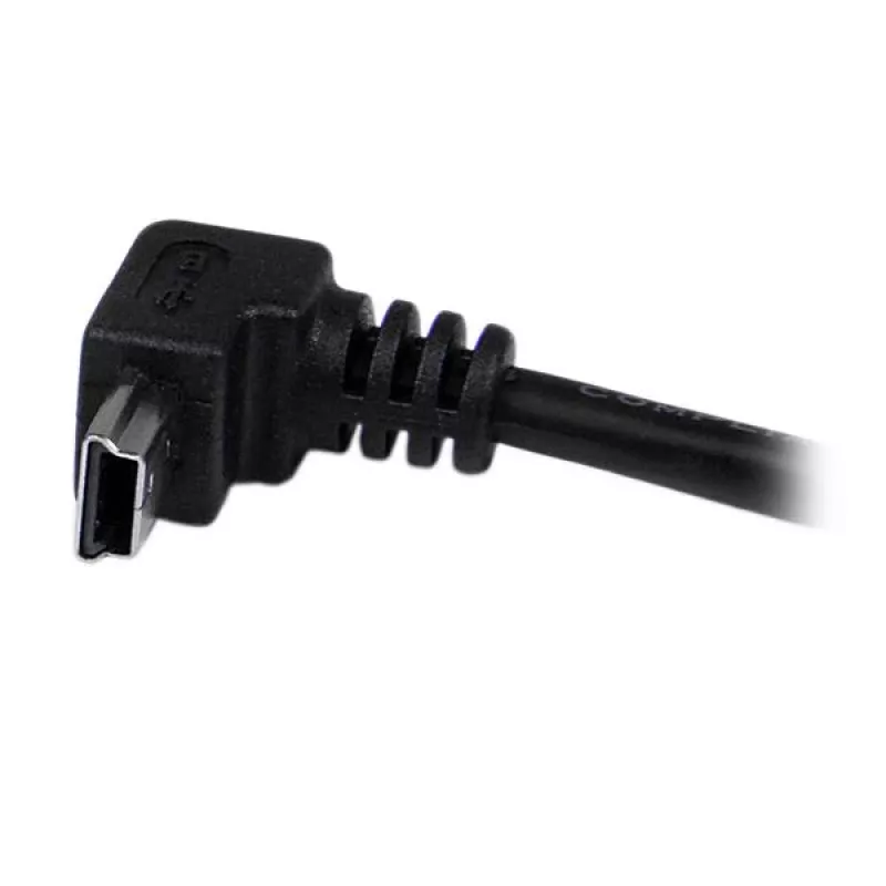StarTech.com 2m Mini USB-kaabel - A allapoole suunatud nurgaga Mini B-le