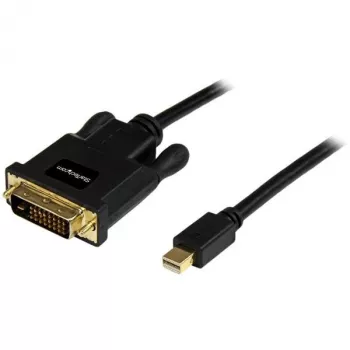 StarTech.com 3 jalga (0,9 m) Mini DisplayPort–DVI-kaabel – Mini DP–DVI-adapterkaabel – 1080p video – passiivne mDP 1.2 – DVI-D üksiklink – mDP või Thunderbolt 1/2 Mac/PC DVI-kuvarile