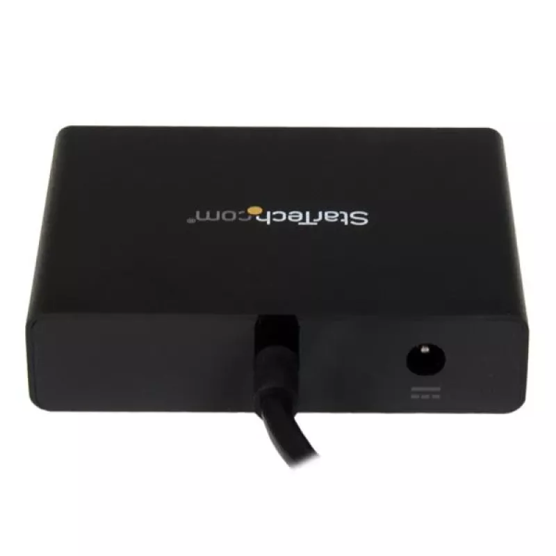 StarTech.com 3-pordiline mitme monitori adapter – DisplayPort 1.2 MST jaotur kahe 4K 30 Hz ja ühe 1080p jaoks – videolaotur laiendatud töölauarežiimile ainult Windowsi arvutites – DP–3x DP monitorid