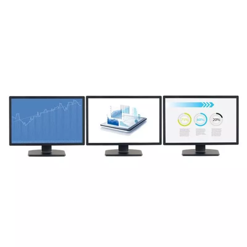 StarTech.com 3-pordiline mitme monitori adapter – DisplayPort 1.2 MST jaotur kahe 4K 30 Hz ja ühe 1080p jaoks – videolaotur laiendatud töölauarežiimile ainult Windowsi arvutites – DP–3x DP monitorid