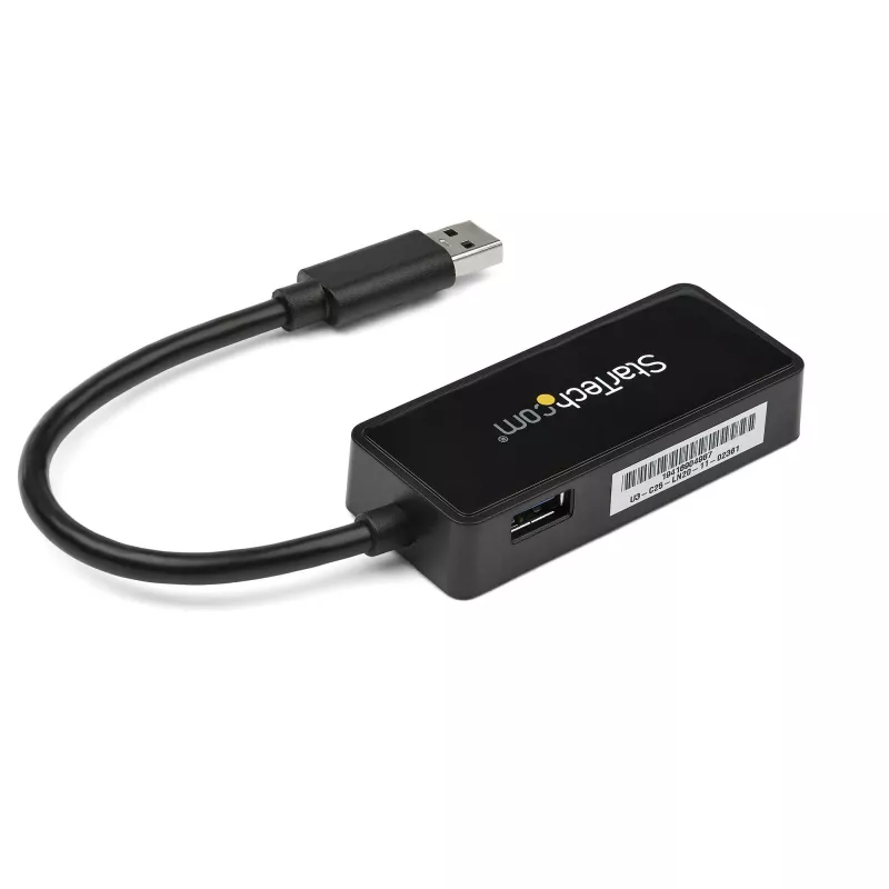 StarTech.com USB 3.0 Gigabit Etherneti adapter NIC USB-pordiga – must