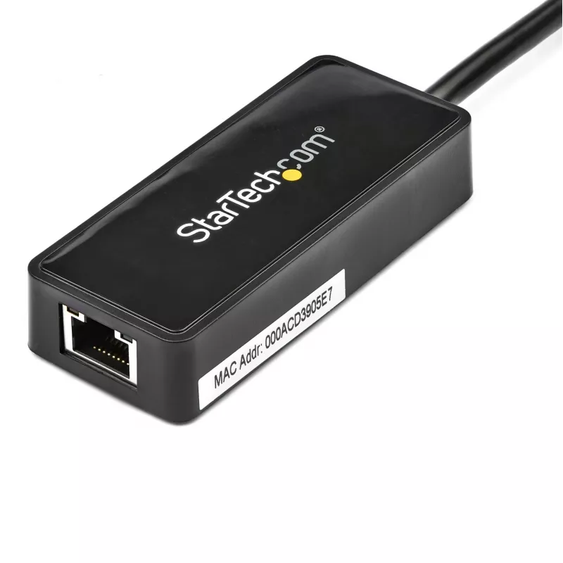 StarTech.com USB 3.0 Gigabit Etherneti adapter NIC USB-pordiga – must