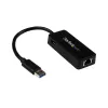 StarTech.com USB 3.0 Gigabit Etherneti adapter NIC USB-pordiga – must