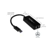 StarTech.com USB 3.0 Gigabit Etherneti adapter NIC USB-pordiga – must