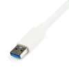 StarTech.com USB 3.0 Gigabit Ethernet adapter võrguliidese kaart USB-pordiga - valge