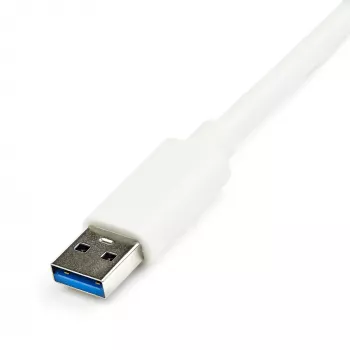 StarTech.com USB 3.0 Gigabit Ethernet adapter võrguliidese kaart USB-pordiga - valge