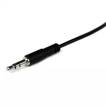 StarTech.com 2 m õhuke 3,5 mm stereo pikendushelikaabel - isane/emane