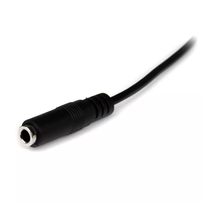 StarTech.com 2 m õhuke 3,5 mm stereo pikendushelikaabel - isane/emane
