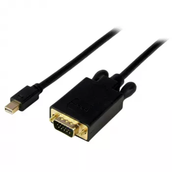 StarTech.com 6 jalga (2 m) Mini DisplayPort–VGA kaabel – aktiivne mini DP–VGA adapterkaabel – 1080p video – mDP 1.2 või Thunderbolt 1/2 Mac/PC–VGA monitor/ekraan – muundurkaabel