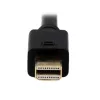 StarTech.com 6 jalga (2 m) Mini DisplayPort–VGA kaabel – aktiivne mini DP–VGA adapterkaabel – 1080p video – mDP 1.2 või Thunderbolt 1/2 Mac/PC–VGA monitor/ekraan – muundurkaabel