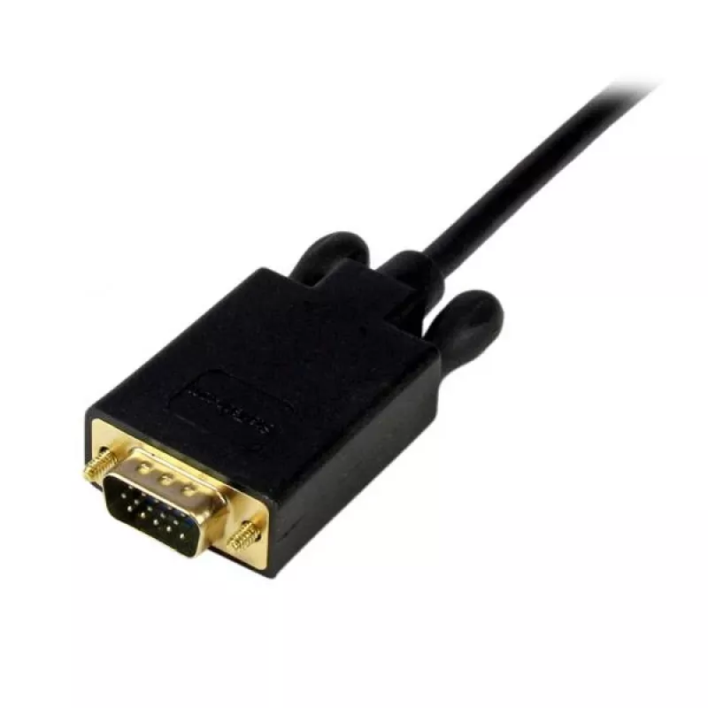StarTech.com 10 jala (3m) Mini DisplayPort – VGA adapter-ümberlülituskaabel – mDP → VGA 1920×1200 – must