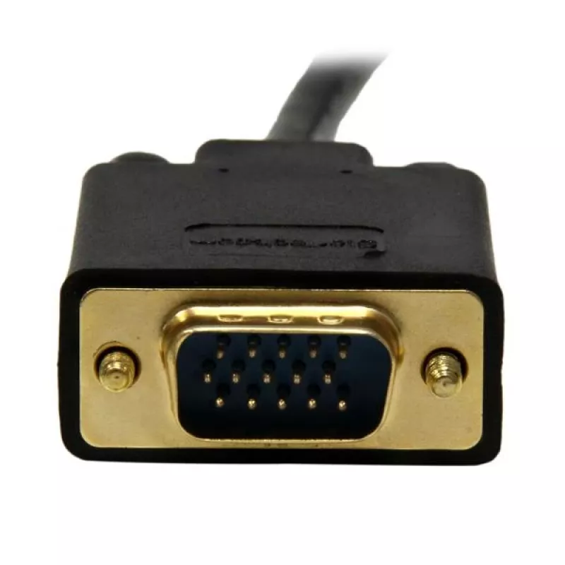 StarTech.com 10 jala (3m) Mini DisplayPort – VGA adapter-ümberlülituskaabel – mDP → VGA 1920×1200 – must